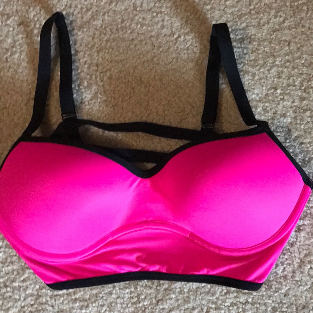 Victoria Secret "PINK" Sports Bra Strappy Back L